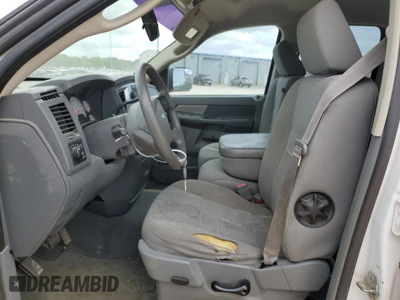 2008 Dodge 1500 SLT with VIN 1D7HU18258S592181, listed as a Copart auction lot 52978915 with 123,303 mi miles and Salvage Title. Bid and sale history available at DreamBid. Image 7.
