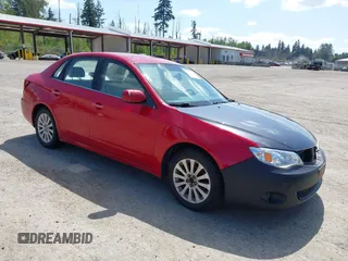 2008 Subaru Impreza Sedan (Natl) i w/Premium Pkg with VIN JF1GE61698H512350, listed as a IAAI auction lot 42143021 with 223,790 mi miles. Bid and sale history available at carsss.com. Image 1.