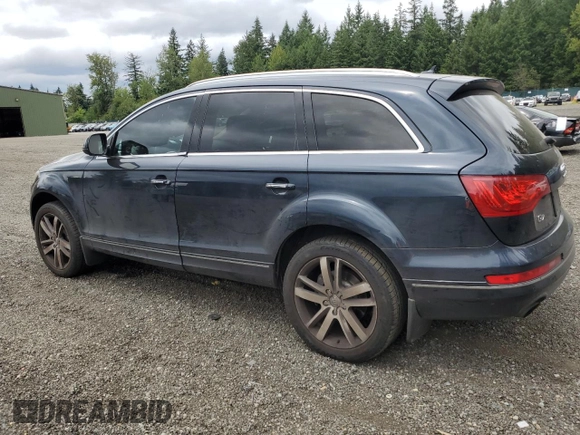 2011 Audi Q7 Premium Plus with VIN WA1LGBFE0BD005275, listed as a Copart auction lot 62550865 with 162,454 mi miles and Clean title. Bid and sale history available at DreamBid. Image 2.