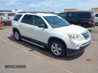 2008 GMC Acadia SLE1 z VIN 1GKER13748J142050, wystawiony jako IAAI lot #42034393 z przebiegiem 126 672 mil mil oraz . Historia ofert i sprzedaży dostępna na DreamBid. Obrazek 1.