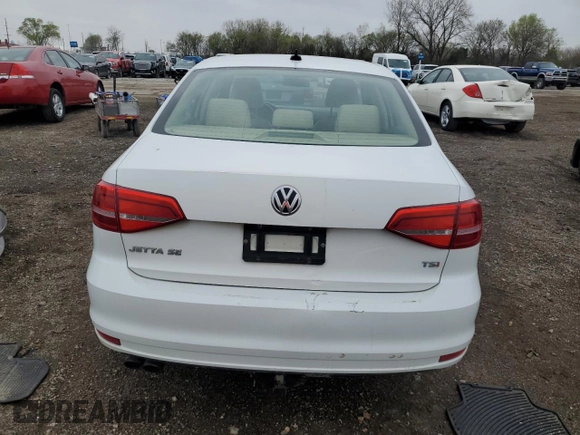 2015 Volkswagen Jetta Sedan 1.8T SE w/Connectivity with VIN 3VWD07AJ0FM290499, listed as a Copart auction lot 53857495 with 138,814 mi miles and Clean Title. Bid and sale history available at carsss.com. Image 6.