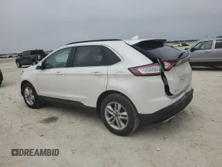 2015 Ford Edge SEL with VIN 2FMTK3J87FBC27296, listed as a Copart auction lot 45955775 with 157,480 mi miles and Salvage Title. Bid and sale history available at carsss.com. Image 2.