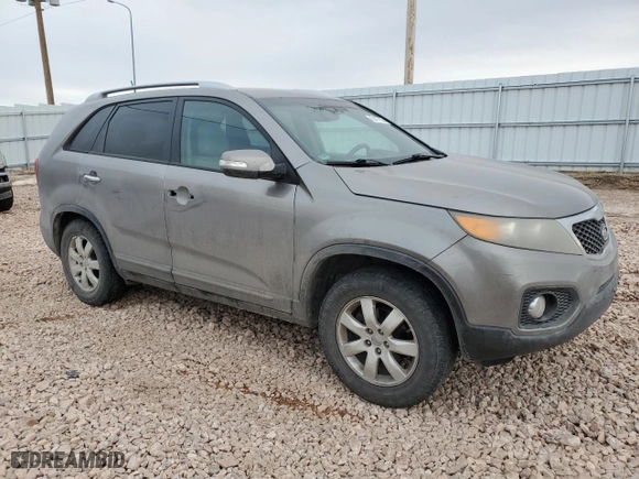 2012 Kia Sorento LX with VIN 5XYKT3A60CG235579, listed as a Copart auction lot 43477835 with 136,379 mi miles and Clean Title. Bid and sale history available at carsss.com. Image 4.