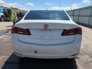 2015 Acura TLX Technology with VIN 19UUB2F59FA008368, listed as a Copart auction lot 56180545 with 76,812 mi miles and Salvage title. Bid and sale history available at DreamBid. Image 6.