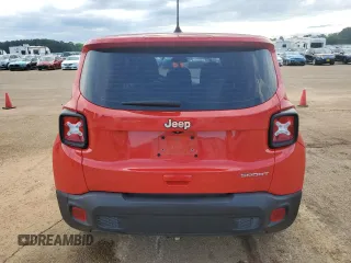 2020 Jeep Renegade Sport with VIN ZACNJAAB3LPL71917, listed as a Copart auction lot 55525795 with 83,118 mi miles and Salvage title. Bid and sale history available at DreamBid. Image 6.
