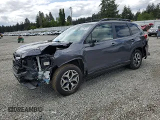 2020 Subaru Forester Premium with VIN JF2SKAJCXLH467452, listed as a Copart auction lot 57816015 with 73,580 mi miles and Salvage title. Bid and sale history available at DreamBid. Image 1.