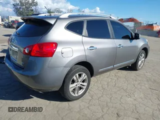 2013 Nissan Rogue S with VIN JN8AS5MT5DW534411, listed as a IAAI auction lot 41755909 with 167,927 mi miles. Bid and sale history available at carsss.com. Image 4.