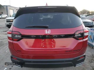 2025 Honda Pilot Black Edition with VIN 5FNYG1H93SB078929, listed as a Copart auction lot 83183894 with 912 mi miles and Salvage Title. Bid and sale history available at carsss.com. Image 6.