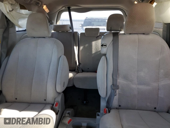 2012 Toyota Sienna LE AAS with VIN 5TDKK3DC8CS221954, listed as a Copart auction lot 42147545 with 269,023 mi miles and Salvage Title. Bid and sale history available at carsss.com. Image 10.