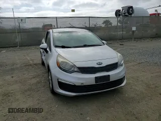 2016 Kia Rio LX with VIN KNADM4A3XG6677356, listed as a Copart auction lot 54021065 with 139,451 mi miles and Salvage Title. Bid and sale history available at carsss.com. Image 13.