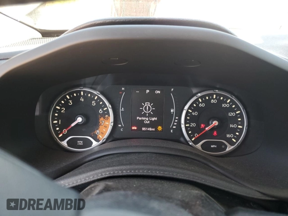 2017 Jeep Renegade Latitude with VIN ZACCJABBXHPG31505, listed as a Copart auction lot 52871505 with 95,149 mi miles and Salvage Title. Bid and sale history available at DreamBid. Image 9.