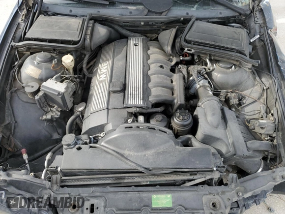 1998 BMW 5 Series 528iA with VIN WBADD6326WGT97216, listed as a Copart auction lot 55146364 with 0 mi miles and Non Repairable. Bid and sale history available at carsss.com. Image 11.