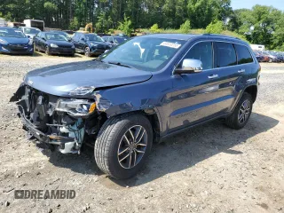 2019 Jeep Grand Cherokee Limited z VIN 1C4RJFBG3KC660780, wystawiony jako Copart lot #60020255 z przebiegiem 101 828 mil mil oraz Szkoda całkowita • Salvage title. Historia ofert i sprzedaży dostępna na DreamBid. Obrazek 1.