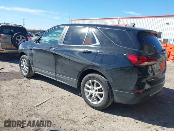 2023 Chevrolet Equinox LT with VIN 3GNAXUEG8PL228748, listed as a IAAI auction lot 41634523 with 34,131 mi miles and . Bid and sale history available at DreamBid. Image 3.