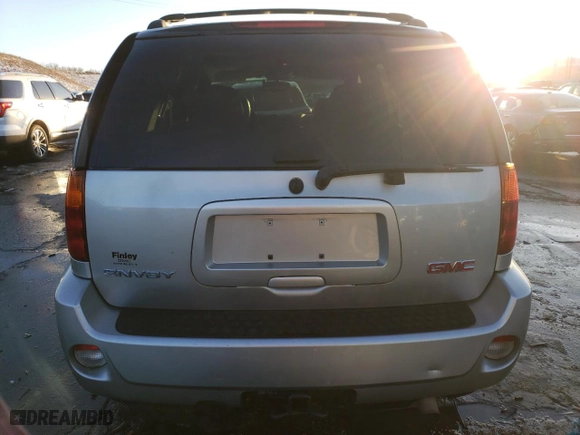 2007 GMC Envoy Denali with VIN 1GKET63M772258811, listed as a Copart auction lot 42761855 with 111,816 mi miles and Salvage Title. Bid and sale history available at carsss.com. Image 6.