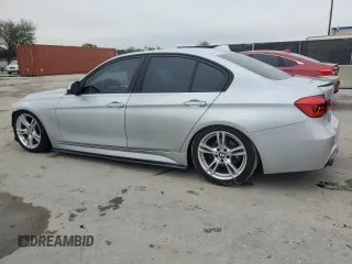 2016 BMW 3 Series 320i with VIN WBA8A9C55GK617904, listed as a Copart auction lot 42219425 with 134,937 mi miles and Salvage Title. Bid and sale history available at carsss.com. Image 2.