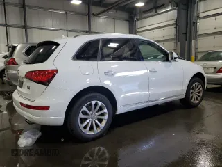 2015 Audi Q5 Premium Plus with VIN WA1LFAFP0FA127981, listed as a Copart auction lot 56475825 with 70,454 mi miles and Salvage title. Bid and sale history available at DreamBid. Image 3.