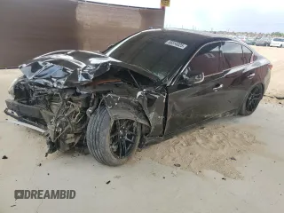 2018 Infiniti Q50 Sport z VIN JN1EV7AP9JM364569, wystawiony jako Copart lot #55514825 z przebiegiem 89 391 mil mil oraz Szkoda całkowita • Salvage title. Historia ofert i sprzedaży dostępna na DreamBid. Obrazek 1.