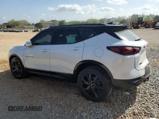 2022 Chevrolet Blazer RS z VIN 3GNKBERS3NS223001, wystawiony jako Copart lot #51946315 z przebiegiem 25 775 mil mil oraz Szkody całkowita. Historia ofert i sprzedaży dostępna na DreamBid. Obrazek 2.