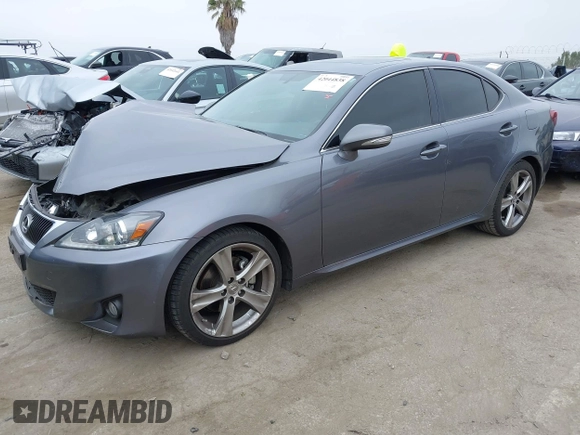 2013 Lexus IS 250 with VIN JTHBF5C23D5187730, listed as a IAAI auction lot 42044838 with 80,315 mi miles and . Bid and sale history available at DreamBid. Image 2.