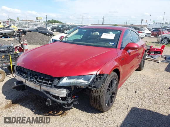 2015 Audi A7 Prestige with VIN WAU2GAFC5FN025755, listed as a IAAI auction lot 42468703 with 111,781 mi miles and . Bid and sale history available at DreamBid. Image 6.