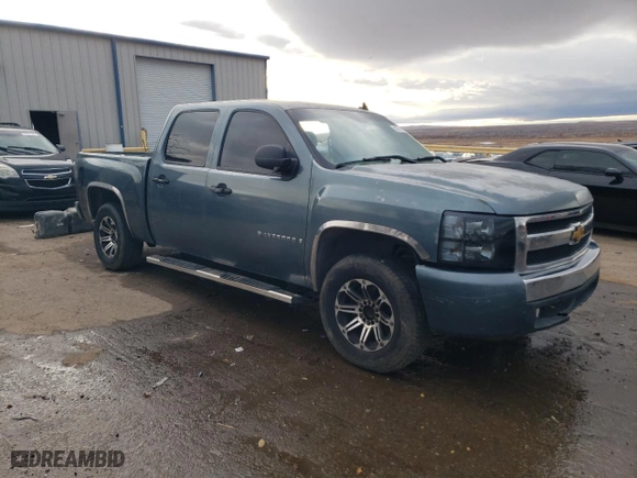 2007 Chevrolet Silverado 1500 LT w/1LT with VIN 2GCEC13C071624906, listed as a Copart auction lot 82211024 with 0 mi miles and Salvage Title. Bid and sale history available at carsss.com. Image 4.