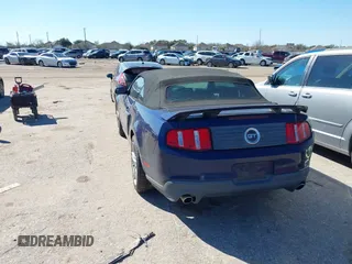 2011 Ford Mustang GT with VIN 1ZVBP8FF0B5137425, listed as a IAAI auction lot 41658857 with 123,072 mi miles and . Bid and sale history available at DreamBid. Image 3.