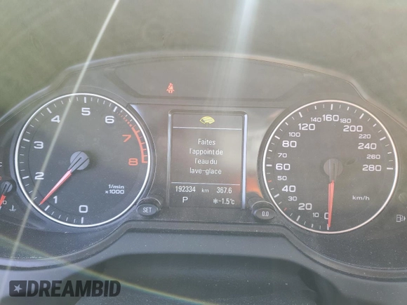 2011 Audi Q5 Premium Plus with VIN WA1VFCFP6BA062729, listed as a Copart auction lot 48416225 with 1,923,342 mi miles and Salvage title. Bid and sale history available at DreamBid. Image 9.