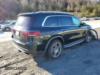 2020 Mercedes-Benz GLS with VIN 4JGFF5KE2LA051153, listed as a Copart auction lot 68339612 with 43,525 mi miles. Bid and sale history available at carsss.com. Image 3.