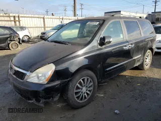 2012 Kia Sedona EX with VIN KNDMH4C71C6482571, listed as a Copart auction lot 43040415 with 111,640 mi miles and Clean Title. Bid and sale history available at carsss.com. Image 1.