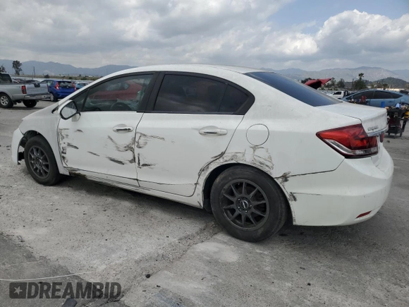 2014 Honda Civic Sedan EX with VIN 19XFB2F84EE270716, listed as a Copart auction lot 51300415 with 282,933 mi miles and Salvage Title. Bid and sale history available at carsss.com. Image 2.