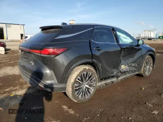 2024 Lexus RX with VIN 2T2BAMCAXRC058214, listed as a Copart auction lot 48623255 with 17,585 mi miles and Salvage Title. Bid and sale history available at carsss.com. Image 3.