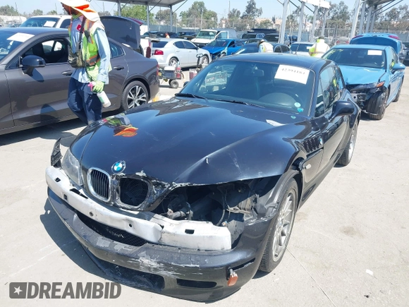 2001 BMW Z3 3.0 with VIN WBACK73431LM13087, listed as a IAAI auction lot 42394184 with 66,453 mi miles and . Bid and sale history available at DreamBid. Image 2.