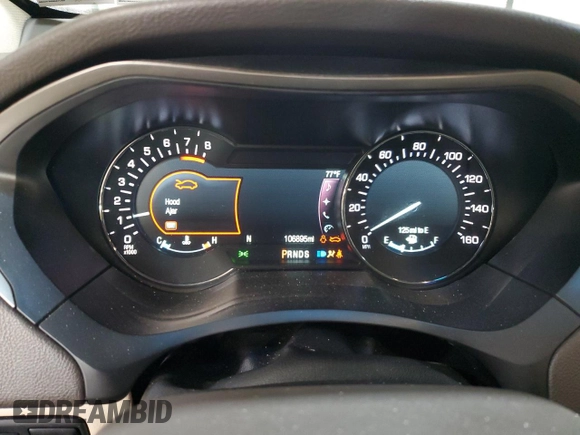 2019 Lincoln MKZ Reserve II with VIN 3LN6L5E95KR604468, listed as a Copart auction lot 61592725 with 106,895 mi miles and Salvage title. Bid and sale history available at DreamBid. Image 9.