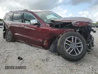 2020 Jeep Grand Cherokee Overland with VIN 1C4RJFCGXLC204095, listed as a Copart auction lot 43705155 with 34,569 mi miles and Non repairable. Bid and sale history available at DreamBid. Image 4.