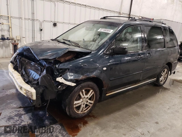 2004 Mazda MPV ES with VIN JM3LW28J540530739, listed as a Copart auction lot 82156504 with 341,579 mi miles and Non Repairable. Bid and sale history available at carsss.com. Image 1.