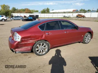 2007 Infiniti M x with VIN JNKAY01F67M453489, listed as a Copart auction lot 74777194 with 148,624 mi miles and Salvage Title. Bid and sale history available at DreamBid. Image 3.