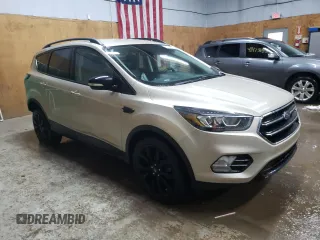 2017 Ford Escape Titanium with VIN 1FMCU9JD8HUB06106, listed as a Copart auction lot 47662825 with 53,523 mi miles and Clean Title. Bid and sale history available at carsss.com. Image 4.