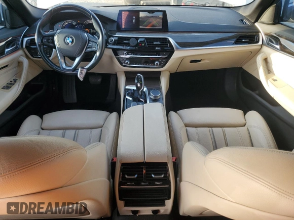 2018 BMW 5 Series 530i with VIN WBAJA5C54JWA38044, listed as a Copart auction lot 86167974 with 82,200 mi miles and Salvage Title. Bid and sale history available at carsss.com. Image 8.