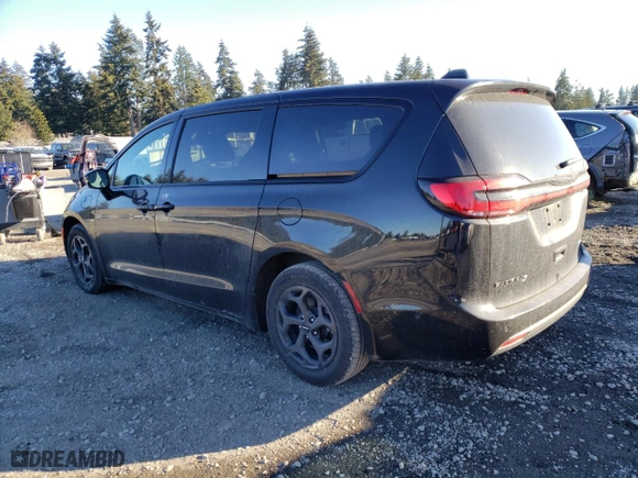 2023 Chrysler Pacifica Hybrid Limited with VIN 2C4RC1S77PR609357, listed as a Copart auction lot 44995975 with 60,627 mi miles and Salvage Title. Bid and sale history available at carsss.com. Image 2.