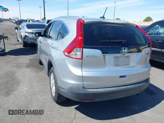2012 Honda CR-V EX-L with VIN JHLRM4H7XCC025384, listed as a IAAI auction lot 41763825 with 93,824 mi miles. Bid and sale history available at carsss.com. Image 3.