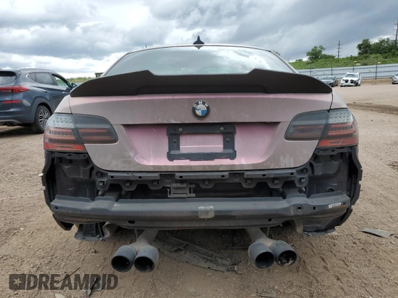 2007 BMW 3 Series 335i with VIN WBAWB73587P034853, listed as a Copart auction lot 61181285 with 108,147 mi miles and Salvage title. Bid and sale history available at DreamBid. Image 6.