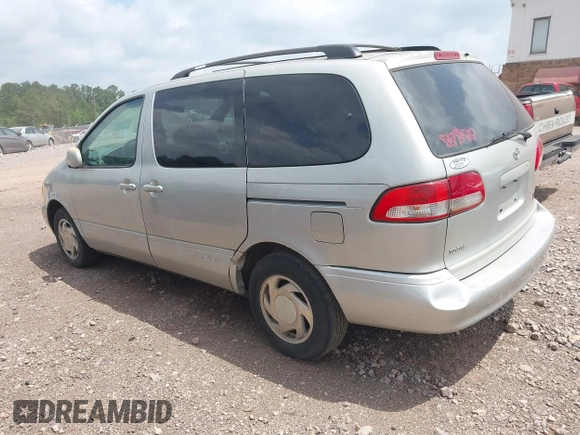 2003 Toyota Sienna LE with VIN 4T3ZF13C83U542299, listed as a IAAI auction lot 42121993 with 229,609 mi miles. Bid and sale history available at carsss.com. Image 3.