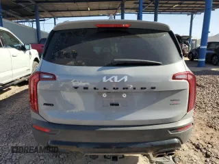 2022 Kia Telluride EX with VIN 5XYP3DHC1NG211253, listed as a Copart auction lot 56761915 with 43,086 mi miles and Salvage title. Bid and sale history available at DreamBid. Image 6.