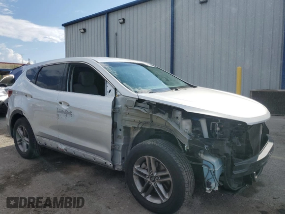 2017 Hyundai Santa Fe 2.4L z VIN 5XYZT3LB2HG392689, wystawiony jako Copart lot #59354795 z przebiegiem 54 525 mil mil oraz Szkoda całkowita • Salvage title. Historia ofert i sprzedaży dostępna na DreamBid. Obrazek 4.