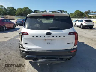 2021 Kia Telluride SX with VIN 5XYP5DHCXMG157444, listed as a Copart auction lot 61508445 with 50,145 mi miles and Non repairable. Bid and sale history available at DreamBid. Image 6.
