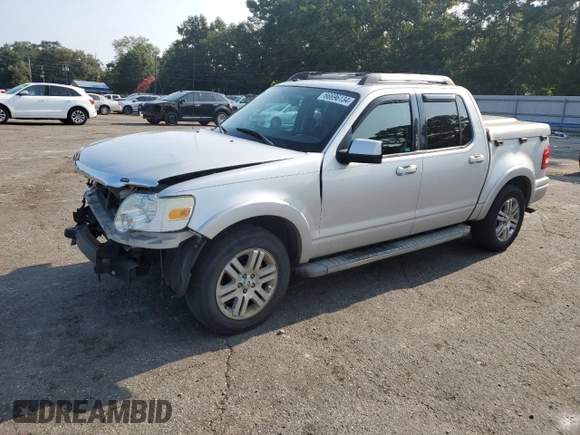 2010 Ford Explorer Sport Trac Limited with VIN 1FMEU3DE5AUF07077, listed as a Copart auction lot 66696134 with 163,753 mi miles and Salvage title. Bid and sale history available at DreamBid. Image 1.