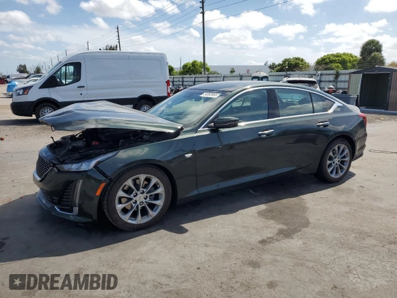 2020 Cadillac CT5 Premium Luxury z VIN 1G6DN5RK5L0141688, wystawiony jako Copart lot #54992665 z przebiegiem 66 058 mil mil oraz Nie do naprawy • Non repairable. Historia ofert i sprzedaży dostępna na DreamBid. Obrazek 1.