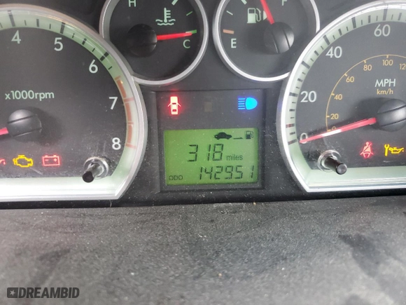 2009 Chevrolet Aveo LT w/2LT with VIN KL1TG56E59B669785, listed as a Copart auction lot 79399654 with 142,951 mi miles and Salvage Title. Bid and sale history available at carsss.com. Image 9.