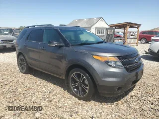 2015 Ford Explorer Sport с VIN 1FM5K8GT9FGB50070, выставлен на аукционе Copart как лот 61179615 с пробегом 106 864 миль миль и Чистый • Clean title. История ставок и продаж доступна на DreamBid. Изображение 4.